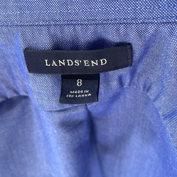 Boys Lands End button down Oxford shirt - Picture 2 of 2